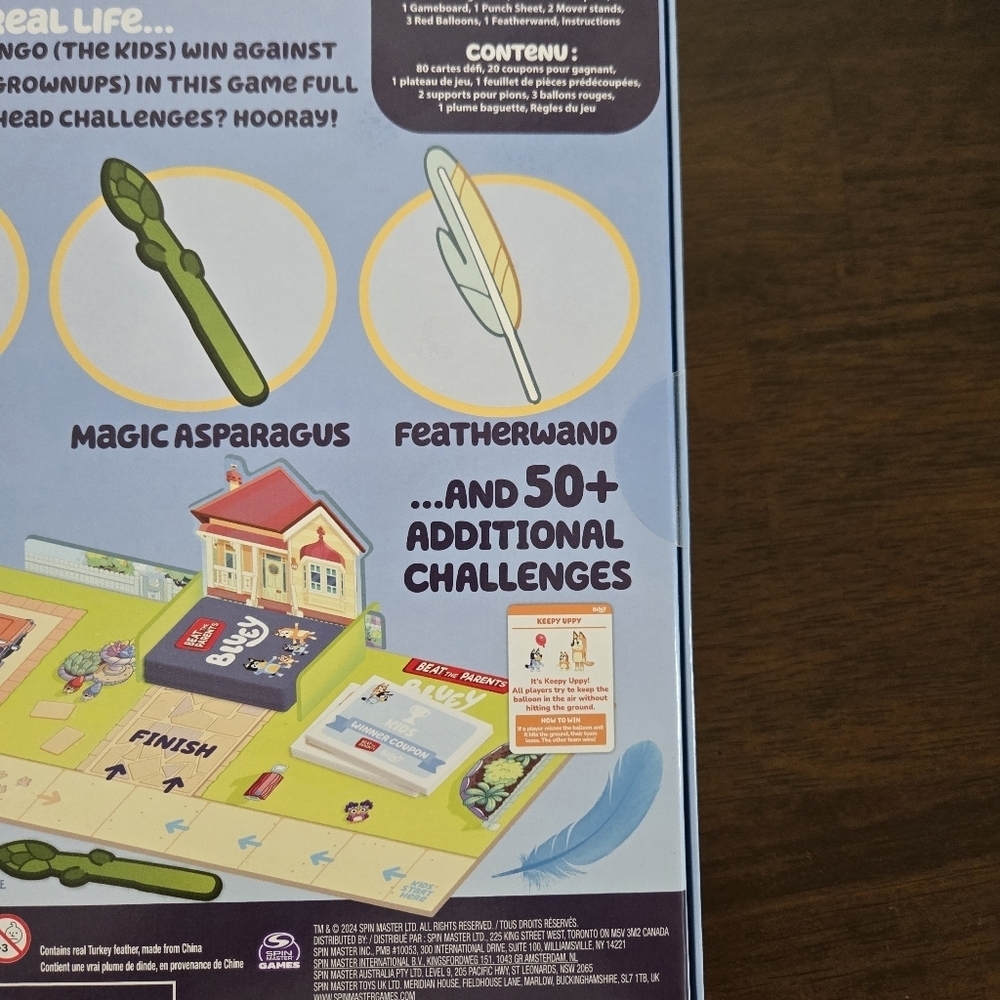 Bluey Beat The Parents Head-to-Head Trivia & Fun Family Game Night New Sealed - Picture 7 of 9